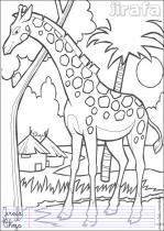 coloriage-girafe-1